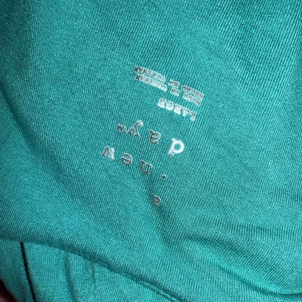 a new day teal green